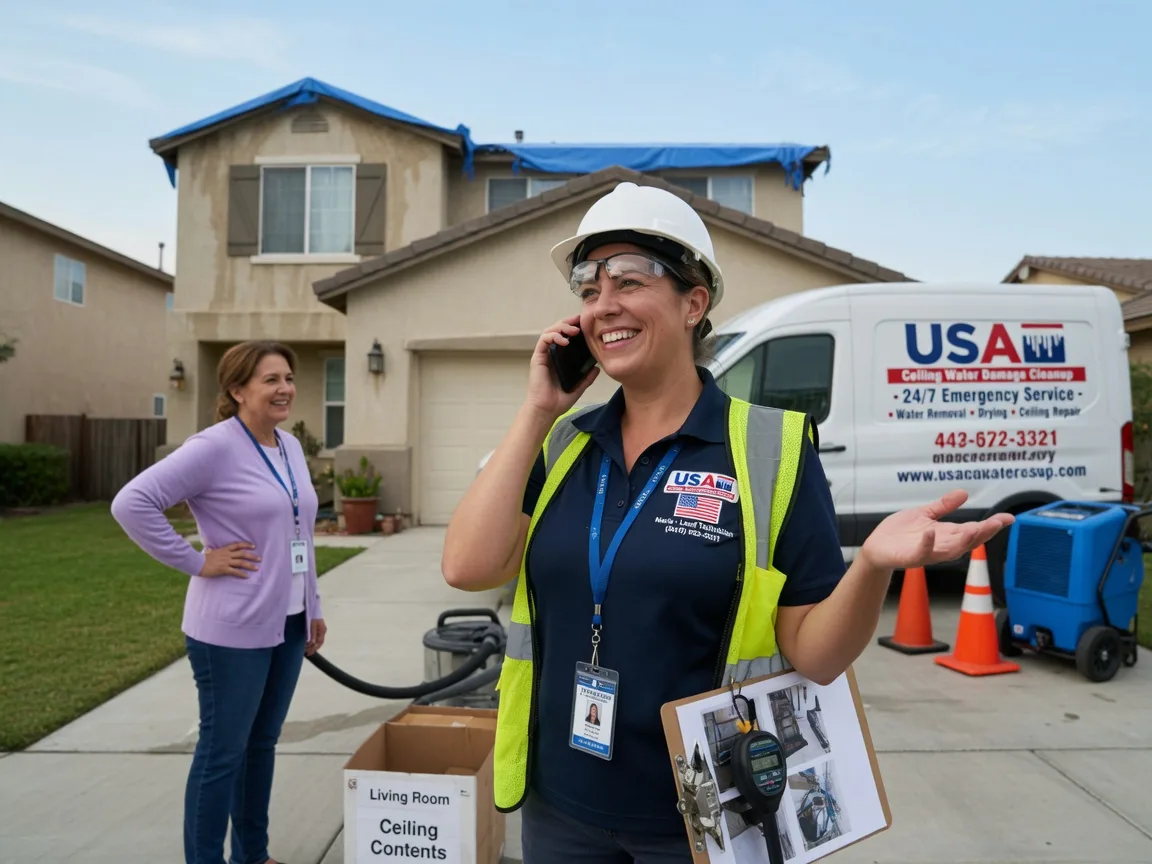 Ceiling Water Damage Restoration Ore City, TX FAQs