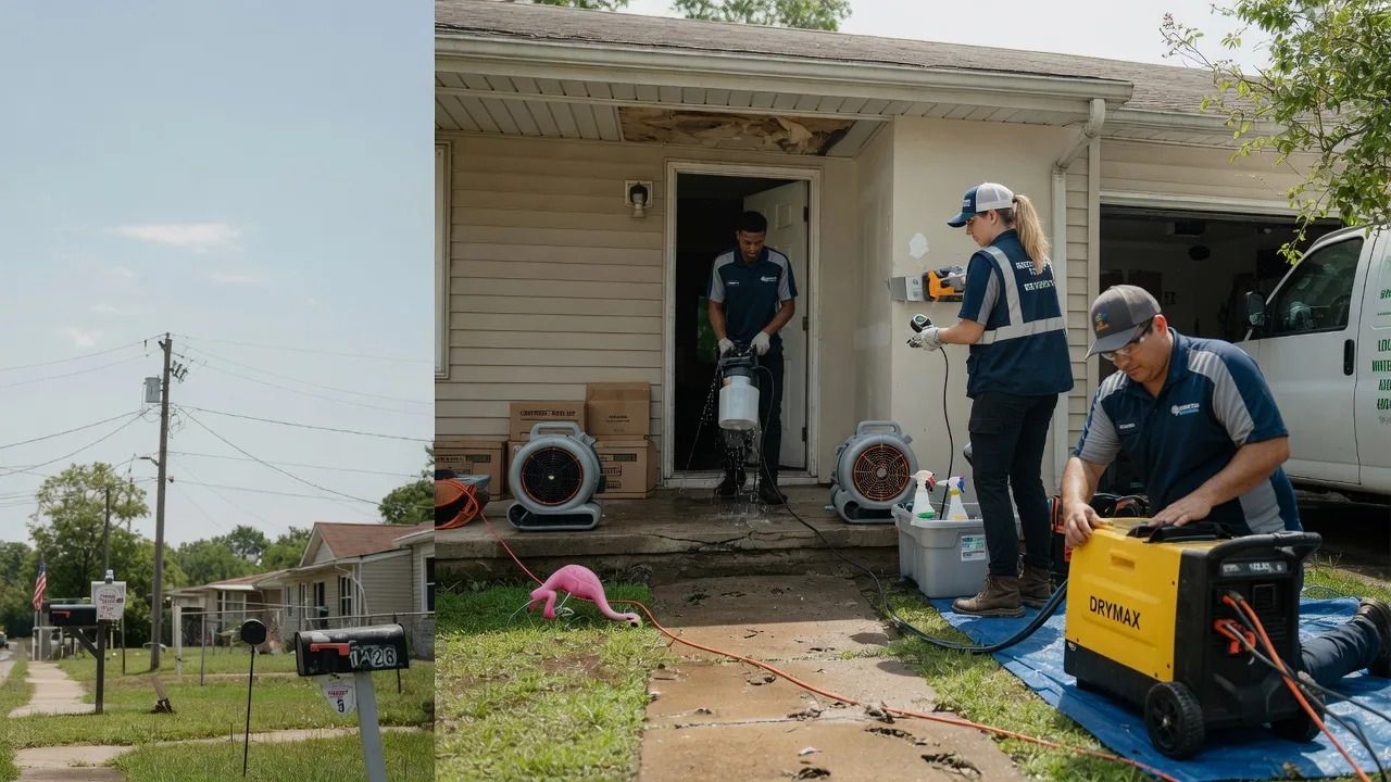 Storm Damage Water Removal in Ore City, TX near me